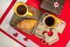 Набор оригинальных подставок под чашки для любящей пары Amour, 8 штук 225001 фото 5
