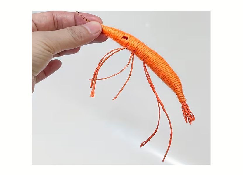 Interactive Shrimp Cat Toy (2 pcs)