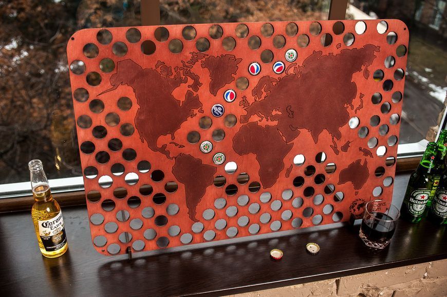 Beer Caps Board WORLD CAPSBOARD