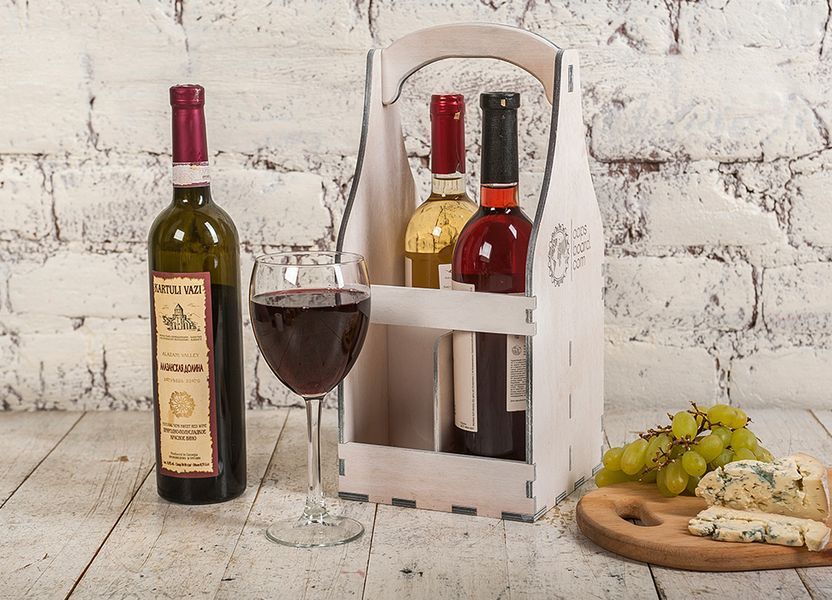 Stylish wine box WHITE BOX