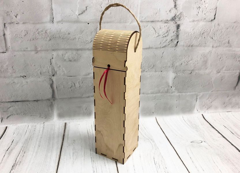 Подарункова коробка для пляшки 37,5 x 10 x 10,5 см FOR WINE 240001 фото