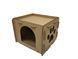 Cat house 40 x 35 x 32 cm HOUSE CAPSBOARD