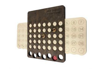 Бесконечный календарь LOVE 47 х 31 см CAPSBOARD 600000 фото