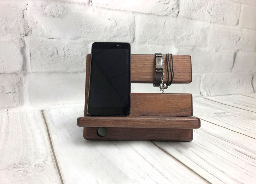 Дерев'яна підставка для телефону Wood Capsboard 650003 фото