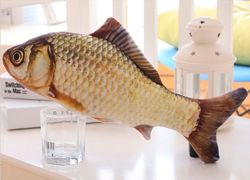 Игрушка для кошек плюшевая рыба 3D CAPSBOARD FISH 900000 фото