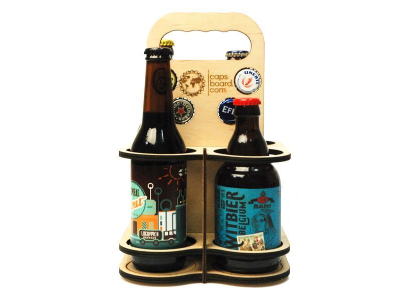 CAPS BOX 4 Beer Carrying Case