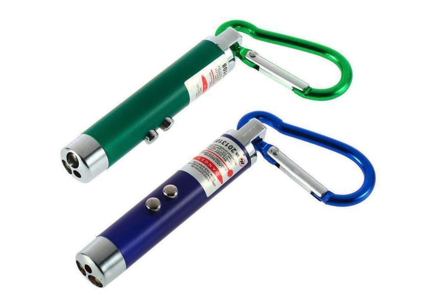 CAPSBOARD CAT Laser Pointer with Keychain