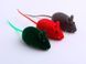 Іграшка для котів Мишка гумова з пищалкою (3 шт) CAPSBOARD CAT TOY 150000 фото 2