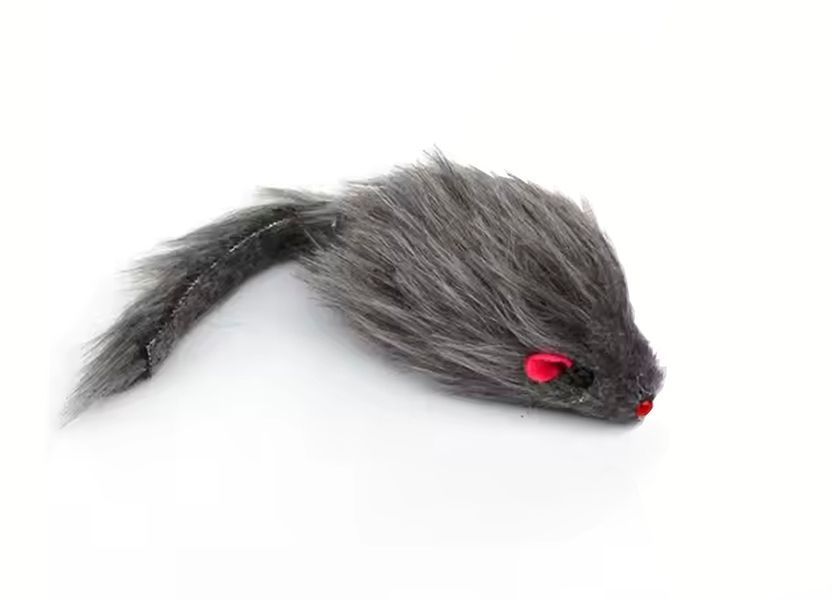 CAPSBOARD Mouse Cat Toy, 15 cm, with Rattle