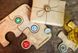 Set of 4 coasters for beer mugs CAPS BEER