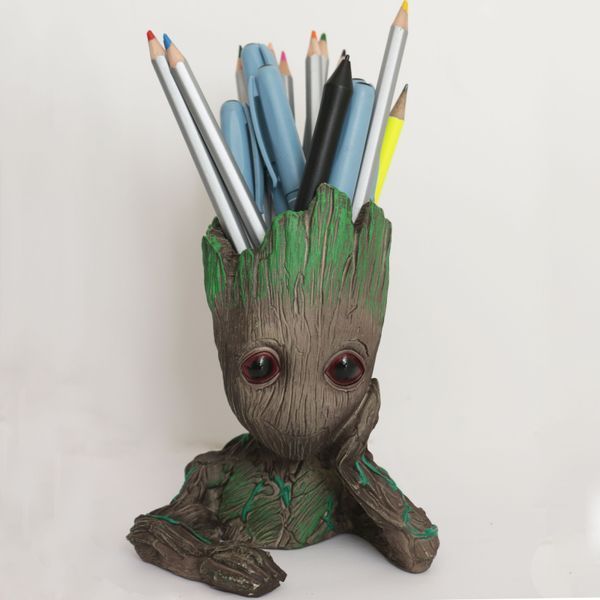 Задумчивый Грут Groot Вазон для цветов и канцелярии 300002 фото