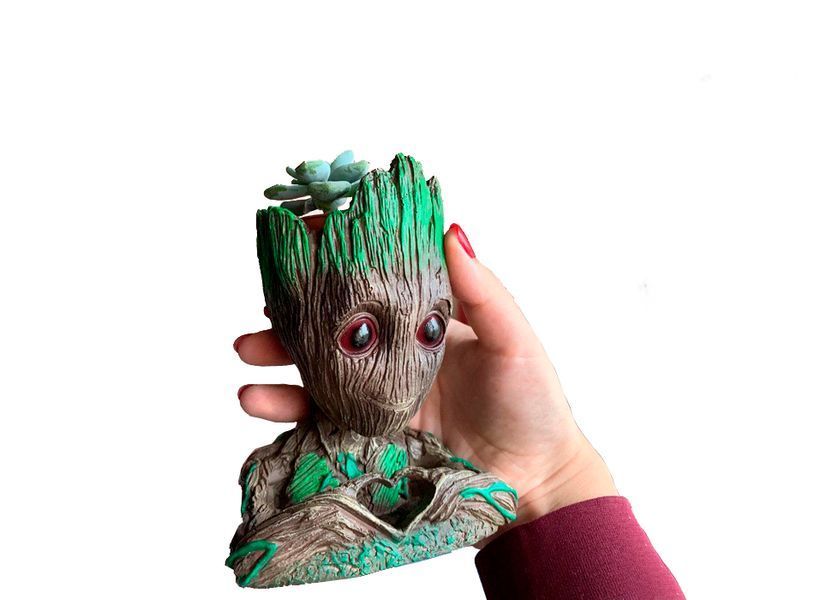 Закоханий Грут Groot Горщик для квітів та канцелярії 300003 фото