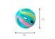 Interactive cat toy with a bell, 3 pcs, 5 cm, CAPSBOARD