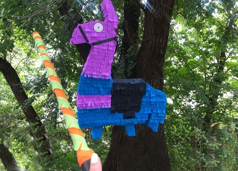 Pi&ntilde;ata Llama 90 cm CAPSBOARD