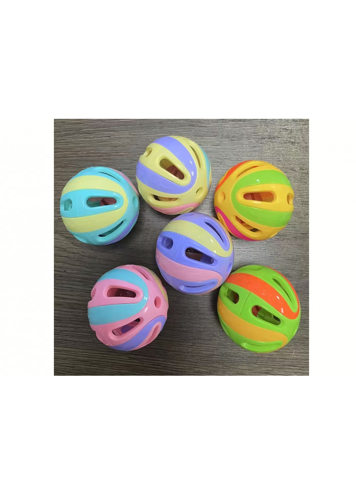 Інтерактивна іграшка для котів із дзвіночком 3 шт 5 см CAPSBOARD