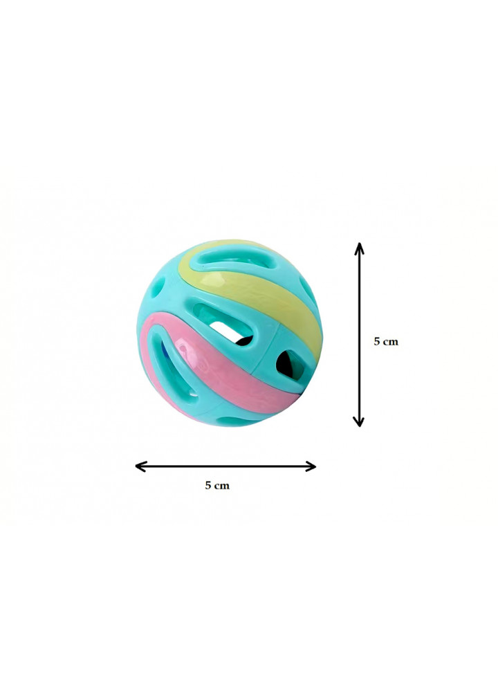 Інтерактивна іграшка для котів із дзвіночком 3 шт 5 см CAPSBOARD