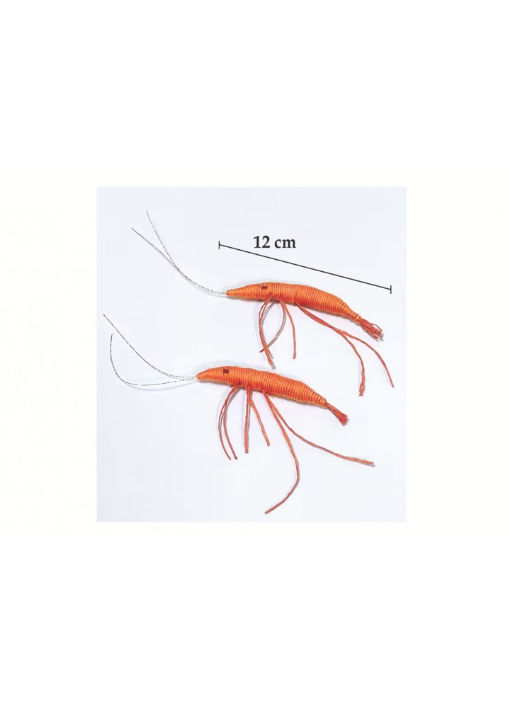 Інтерактивна іграшка для котів Креветка 2 шт