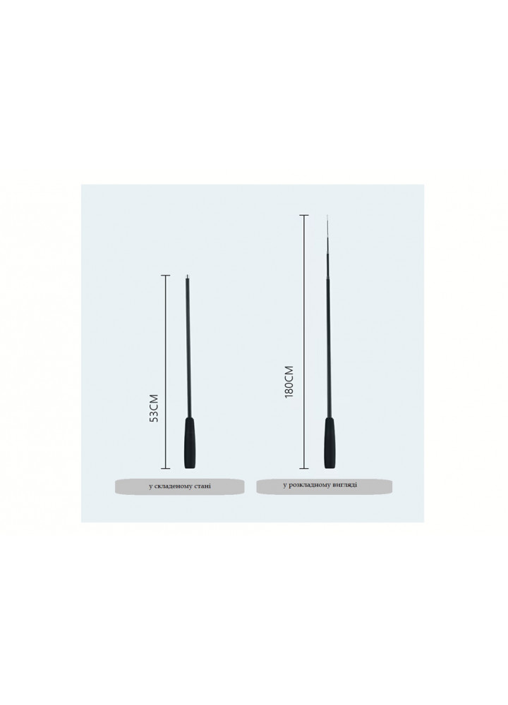 Телескопічна дражнилка для кота 180 см з іграшкою CAPSBOARD