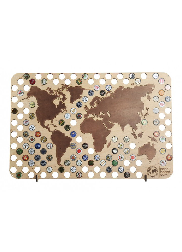 Карта мира 74,5 x 49,5  см CAPSBOARD WORLD