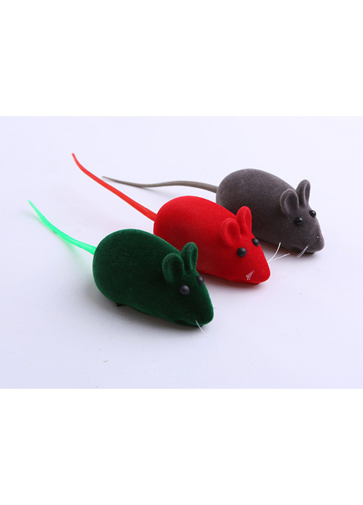 Игрушка для кошек Мышка резиновая с пищалкой (3 шт) CAPSBOARD CAT TOY